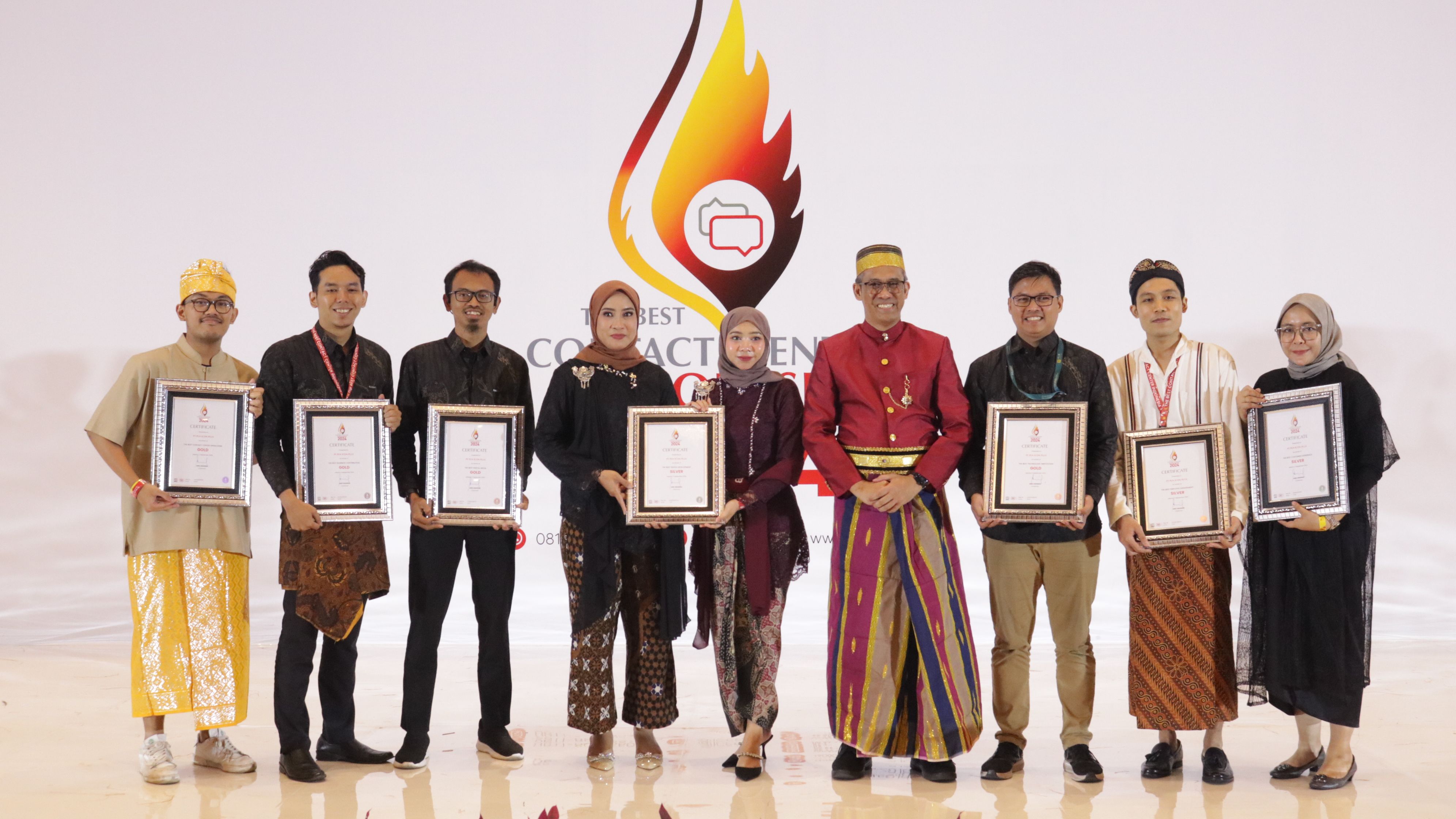 Contact Center PLN 123 Sabet 43 Penghargaan Bergengsi The Best Contact Center Indonesia 2024