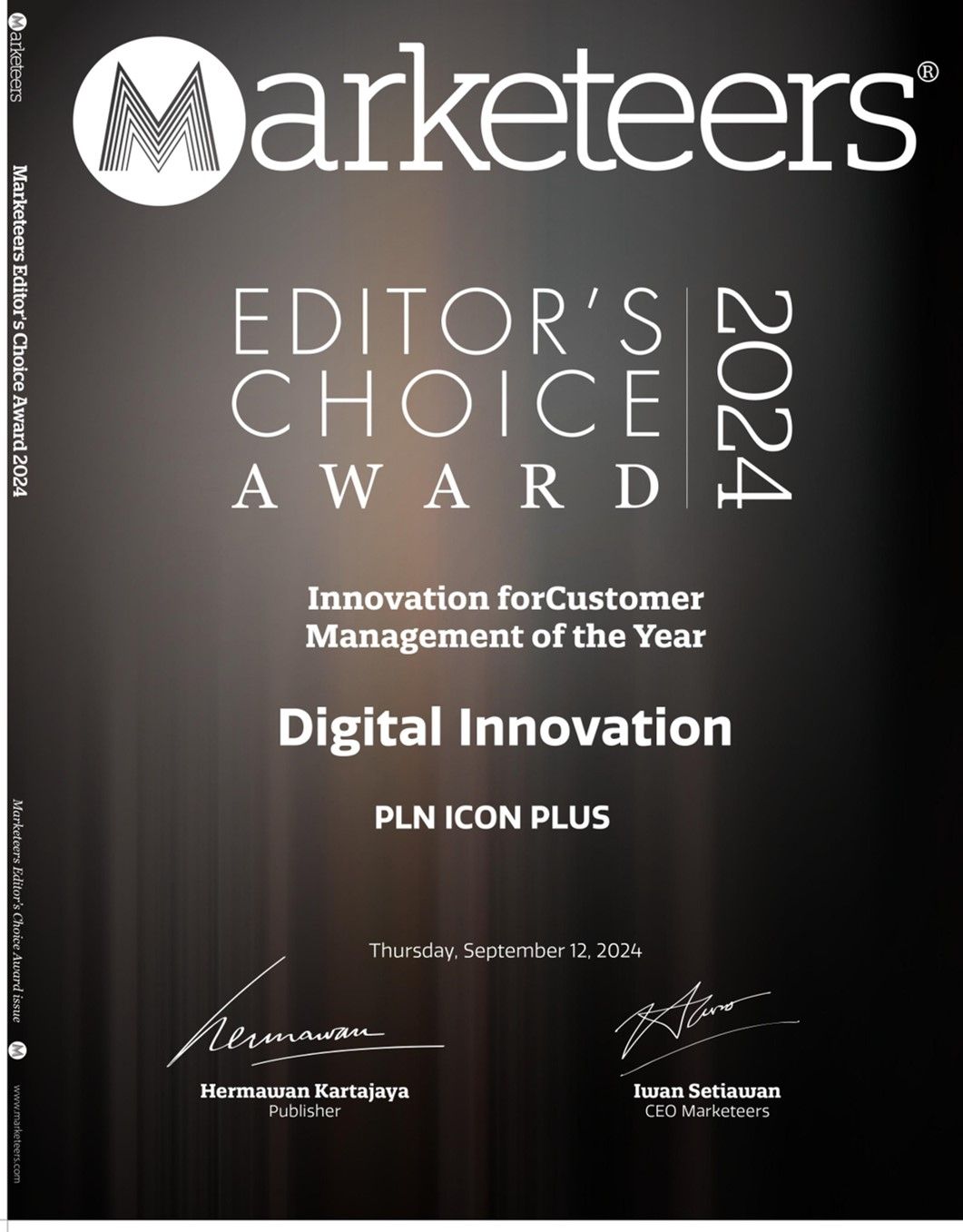 Innovation for Customer Management of The Year​