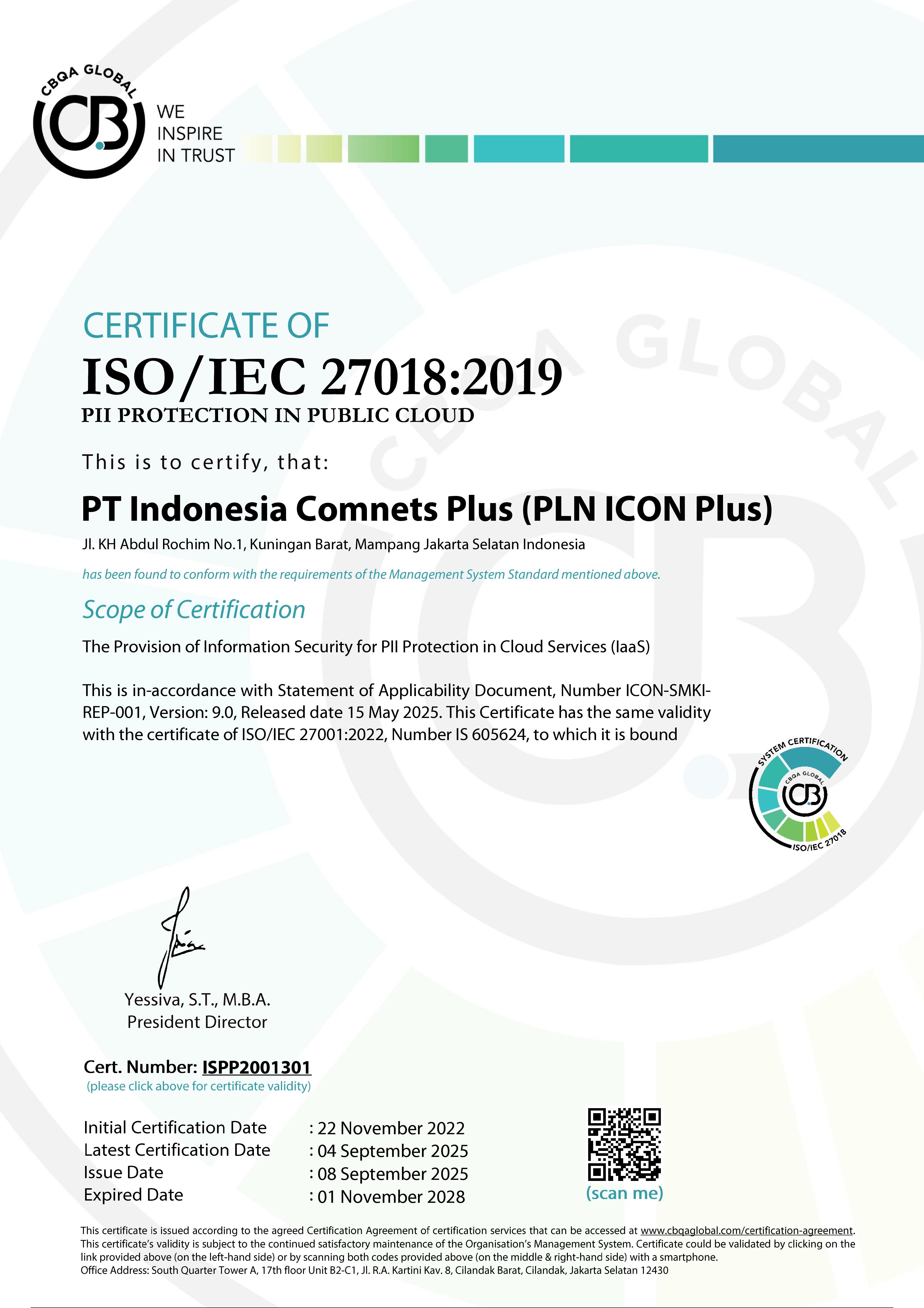 ISO/IEC 27018:2019 PII PROTECTION IN PUBLIC CLOUD