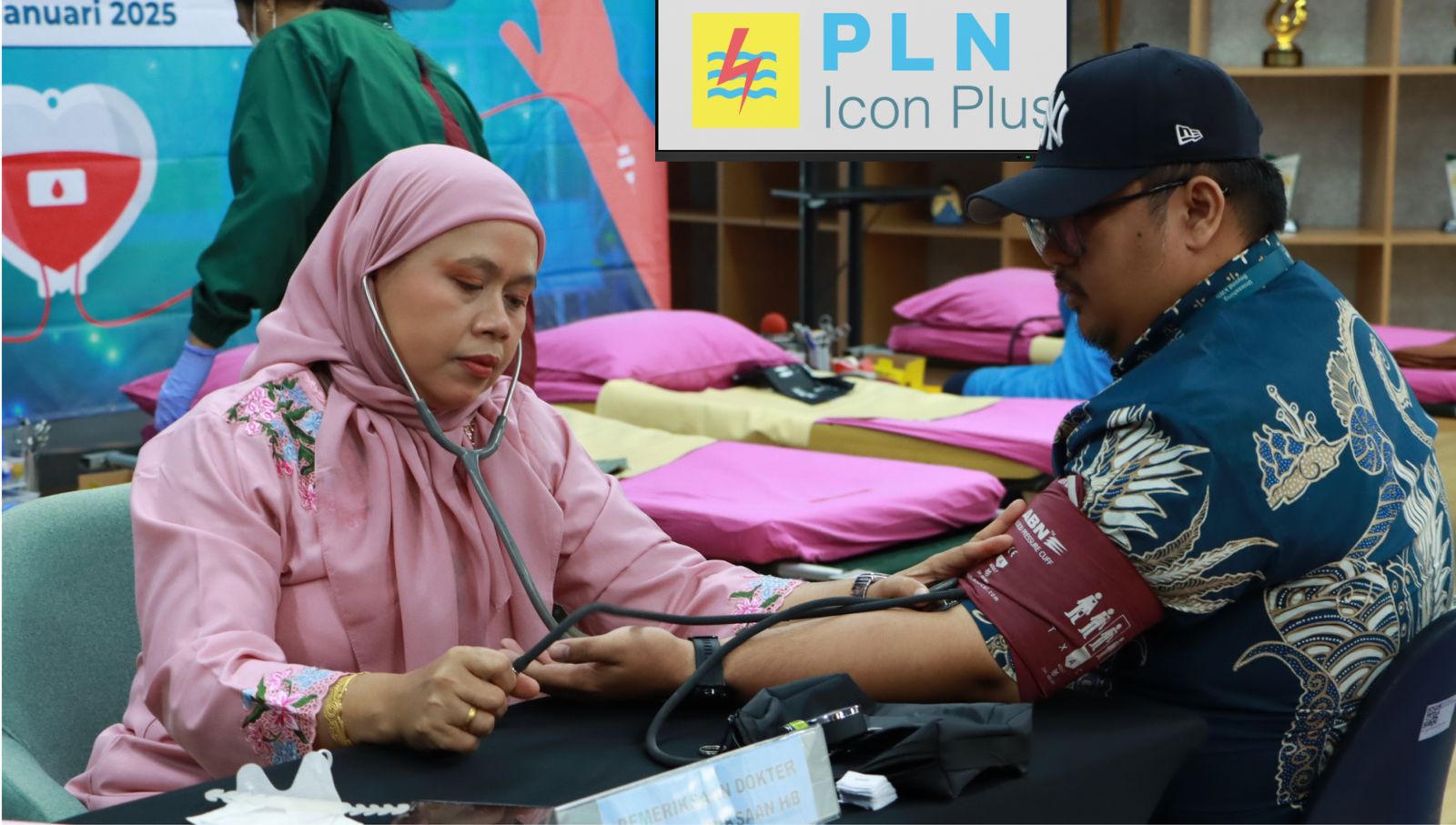 PLN Icon Plus Gelar Aksi Donor Darah dalam Rangka Hari K3 Nasional 2025