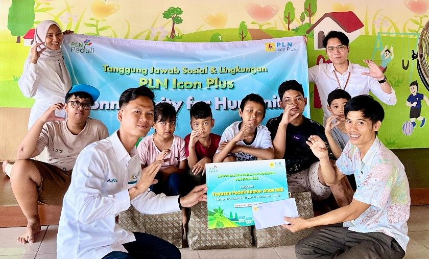 PLN Icon Plus Hadir Membawa Semangat dan Kepedulian untuk Anak-Anak Pejuang Kanker di Bali